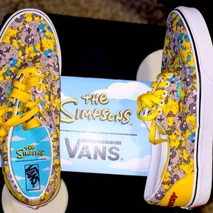 Vans - men’s Sz 11.5 - The Simpsons ITCHY & SCRATCHY - NEW DS